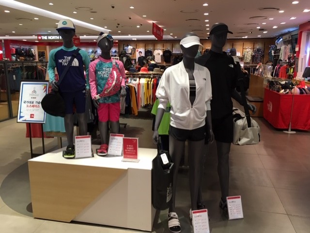 韓国 ノースフェイスが安い ロッテアウトレット店 の場所や値段は ピースブログ