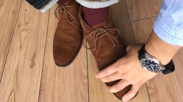 クロケット ジョーンズ チャッカブーツ チャートシー のサイズ感とコーデをレビュー ピースブログ